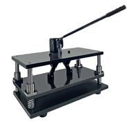 Leather Die Cutting Machine for Crafting, 50mm Mold Height, 360mm Feed Width, 12mm Stroke, Press Die Cutter for Various Materials
