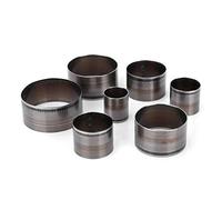 Leather Die Puncher, 7 Pcs Cutter Leather Cutting Tool Circular Die Cutting Perforator Steel Punching Tool
