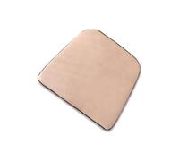 Leather Dining Chair Cushions, Waterproof U-Shaped Kitchen Chair Pads,1/2/4 Packs Kitchen Seat Cushions for Dining Chairs with Non Skid Rubber Back(Camel,40 * 44cm(1pack))
