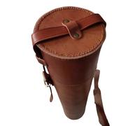 Leather Document Tube Art Roll Blueprint Tube, Storage Bag & Transport Boxes for Blueprints, Prints, Posters, Targets,Artworks and Drawings,60cm