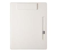 Leather Documents Multifunctional A4 Conference Folder Business Stationery Leather Contract File FoldersTravel Document(White)