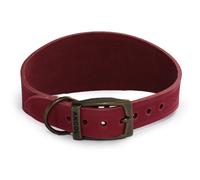 Leather Dog Collars Ancol Timberwolf Hand Crafted Bridle Leather Collars & Leads