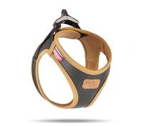 Leather dog harness Curli Apple