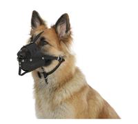 Kerbl Maxi-Pet 80839 Leather Muzzle XL Black U 34 cm Basket Depth 9.5 cm XL