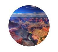 Leather Drink Coasters Set of 4 Grand Canyon Coasters for Drinks Absorbent Housewarming Gifts Modern Style Coffee Table Decor