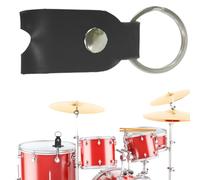 Leather Drum Key Organizer - Lightweight Drum Key Holder Drumstick Keychain | Drumstick Keychain Gift for Drummers