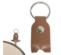 Leather Drum Key Organizer - Universal Wrench Percussion Hardware Tool Drum Key Accessory - Drumstick Keychain Gift for Drummers