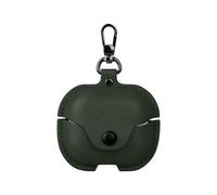 Leather Earbud Case With Carabiner Carrying Case Stylish Leather Earphone Case For Earbud Buds 3/3