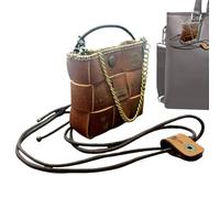 Leather Earbuds Case, Storage Earphone Carrying Case, Portable Purse Charm for Travel, Vacation, Outdoor, and Gathering
