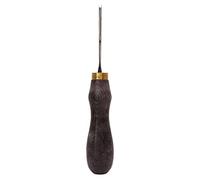 Leather Edge Beveler Professional Portable DIY Leather with Ebony Wooden Handle Applicable for Leathercrafters (3#1.3)