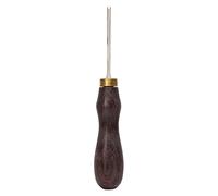 Leather Edge Beveler Professional Portable DIY Leather with Ebony Wooden Handle Applicable for Leathercrafters (4#1.8)