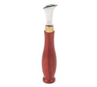 Leather Edge Creaser 2.5mm Leather Crimping Craft Tool Wooden Handle Edge Line Trimmer Eather Tools for Crafts