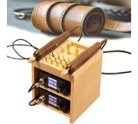 Leather Edge Creaser Machine - Sealing Stamping Heater Press for DIY Leather Edge Polishing