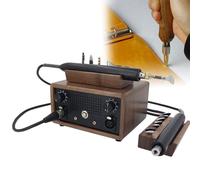 Leather Edge Creaser Machine with 5 Interchangeable Heads, Anti-Scald Handle for Crafting and Leatherwork