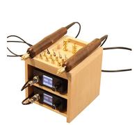 Leather Edge Ironing Machine with Heat Creaser, 80-480°C Intelligent Temperature Control, for Precise Leather Trimming