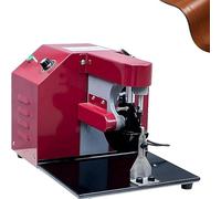 Leather Edge Oiling Machine, 50W Dual Speed, Adjustable Thickness 1-10mm, Professional Edging Tool Kit for Leather Finishing