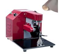 Leather Edge Oiling Machine, 50W Professional Edging Dye Tool with Adjustable Thickness, Dual Speed Control for Leather Working Treatment