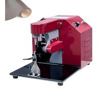Leather Edge Oiling Machine Kit, 50W Professional Dye Tool with Adjustable Thickness and Dual Speed Control for Leather Treatment and Edging