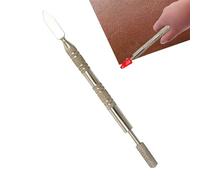 Leather Edge Roller Pen - Edge Tool for Leather-Craft, Double Head Printing Roller | Multi-Function Belt Finisher for Men Women, Leatherworking Accessories, DIY Crafting, ProfessionalLeather