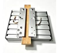 Leather Edge Trimmer, Desktop Leather Edger Tool, Double-Sided Edge Skiving Machine for DIY Leathercraft Belt Side Beveler