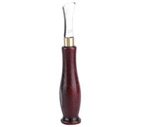 Leather Edge Trimming Tool, 2mm Slot Crimping Device for Leathercraft