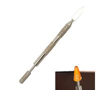 Leather Edging Roller - Professional Leather Dyeing Applicator Tool Dying Edges with Two Tips, Multipurpose Craft Finisher, Precise Instrument for Coating Trim