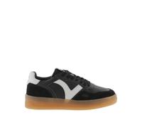 Leather-effect Trainers Victoria Seul Noir 41