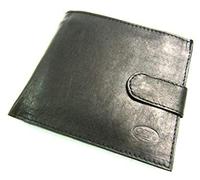 Leather Emporium Mens Black Leather Wallet