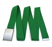 Leather Emporium Plain Canvas Belt Will Up To 52 Inch (Green)