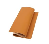 Leather Fabric Colorful Soft Whole piece Cowhide Material, top Layer Sofa Leather Fabric, Genuine, Real, DIY Bag Sewing Repair Patches(Gold,50x120cm)