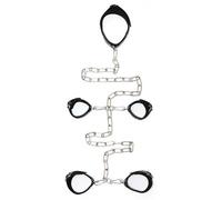 Leather Female Hand And Foot Cuffs