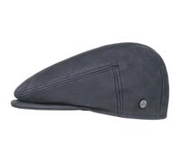 Leather Flat Cap by Lierys