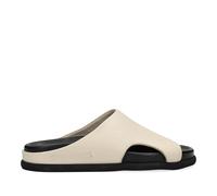 Leather flip-flops for women Shabbies Amsterdam Inga Close Blanc 40
