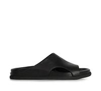 Leather flip-flops for women Shabbies Amsterdam Inga Close Noir 39