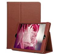 Leather Flip Stand Folio Case Plain Cover for Apple iPad Air 1st generation A1474 A1475 A1476 (Brown)
