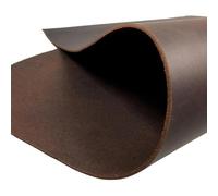Leather for Crafting,2mm Pre-Cut Cow Skin Grain Pieces Multicolor Multiple Sizes(Dark Brown,30cm x 15cm)