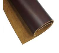Leather for Crafting,2mm Pre-Cut Cow Skin Grain Pieces Multicolor Multiple Sizes(Wine Red,30cm x 15cm)
