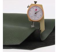 Leather for Crafting,Dark Green First Layer Vegetable Tanned Cowhide 1.5mm Various Sizes for DIY Crafts(30x60cm)