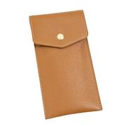 Leather Fountain Pen Case, Protective Fountain Pen Case, Protective Touch Screen Ballpoint Pen Case, brown