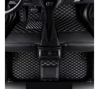 Leather Fully Surrounded Floor Mats For Tesla For Model 3 For Model S For Model X For Model Y 2012-2021 Waterproof All Weather Mat Non-slip Car Floor Mat(For Model 3,A)