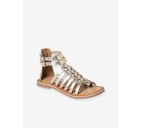 Leather Gladiator Sandals for Children, Designed for Autonomy