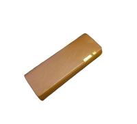 Leather Glasses Case Glasses Case Portable Anti-Pressure Senior Sense Male and Female Students Simple Leather Large Capacity Glasses Storage Box(Brown)
