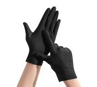 Leather Gloves Women Uk Regency Dress Long L Long Unisex Ice Sensation Gloves Ice Silk Outdoor Fishing Riding Gloves Thorn Proof Gloves Driving Gloves For Women Work G (Black, One Size)