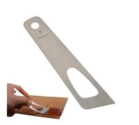 Leather Glue Spreader - Stainless Steel Applicator, Notched Wood Glue Tool | Professional Beginner Sewing Accessory, Glues Spreader For Leather Cloth Paper Wallets Woodworking Craft Projects