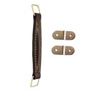 Leather Guitar Amplifier Handle Internal Steel Reinforcement Speakers Guitar Case Handle Replacement for AS50DC/AS100D Amplifier Strap