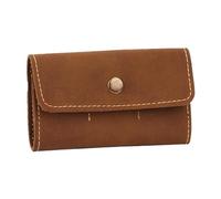 Leather Guitar Pick Holder - Pick Storage Box, Pick Storage Box, Useful Pick Storage Case, Plectrum Storage Case, Lightweight Dispenser, Pick Storage Bag, Brown, Se référer au descriptif, Refer to