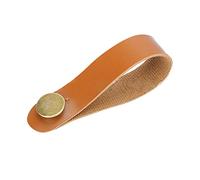 Leather Guitar Strap Button Headstock Adapter Tie Guitar Neck Strap for Acoustic, Ukulele & Mandolin Acoustic Button Headstock Adaptor Vintage