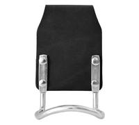 Leather Hammer Holder for Belt with Metal Bracket - Heavy Duty Hammer Holster for Tool Belts, Fits Belts Up to 3" Wide - Made in USA - American Bench Craft (Black)