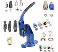 Leather Hand Press Machine kit for Setting Rivets, Eyelets and snap Buttons