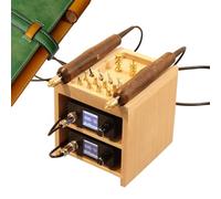 Leather Heat Edge Creaser Machine, 80-480℃ Temperature Control, LCD Display, Electric Edge Ironing Tool for Home, Commercial Use